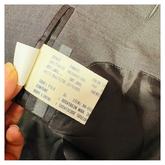 John Varvatos Wool Men’s Blazer 51 - Picture 4 of 7